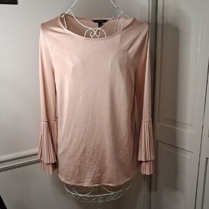 Banana Republic Blush Long Sleeve Top